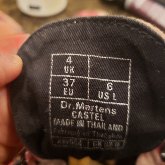 Dr. Martens Taupe Vintage Bouquet Castel - Picture 7 of 8